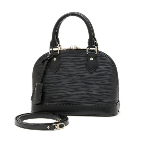 Louis Vuitton Epi Alma BB Handbag/Shoulder Bag Black M24645 - Picture 1 of 8